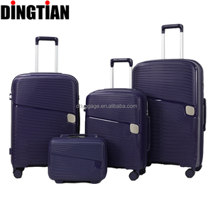 <span class=keywords><strong>Maletas</strong></span> <span class=keywords><strong>de</strong></span> equipaje PP, juegos <span class=keywords><strong>de</strong></span> 4 Uds., estuche rígido personalizado, marca Koffer, carcasa dura, equipaje <span class=keywords><strong>de</strong></span> mano con bolsa <span class=keywords><strong>de</strong></span> cosméticos <span class=keywords><strong>para</strong></span> niña - Product Image 1