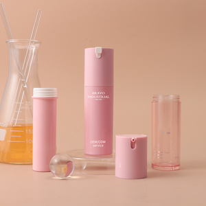 Flacon pompe sans air Bravo Packaging, écologique, sans tube, vente en gros, couleur et taille personnalisées, pour lotion, crème, fond de teint cosmétique - Product Image 4