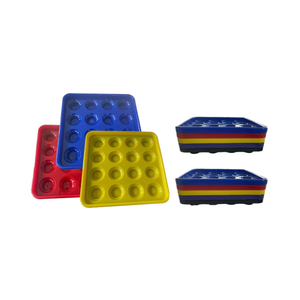 Plateau <span class=keywords><strong>de</strong></span> rangement <span class=keywords><strong>de</strong></span> <span class=keywords><strong>piscine</strong></span> Boîte <span class=keywords><strong>de</strong></span> <span class=keywords><strong>piscine</strong></span> Style américain Style britannique Noir Eight-Ball Résine Durable 1/2 Rod Box Pool Ball Tray - Product Image 4