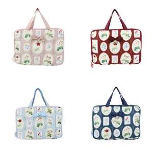 Direct Sales Durable Ladies Portable Handbag with Zipper Closure Waterproof & Foldable Design Polyester Material - Product Image 1