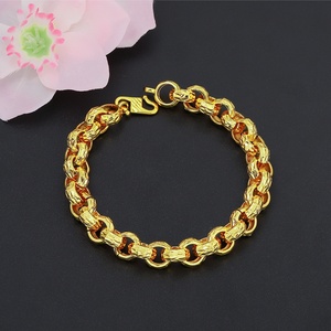 Pulsera de Oro de Lujo al por Mayor de Fábrica Jxx para Mujer, Chapada en Oro de 24K, Pulseras de Moda de Alta Calidad, Hechas Principalmente de Latón - Product Image 5