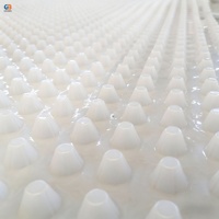 Tablero de Drenaje para Campos de Golf, HDPE Industrial para Exteriores, Resistente a la Infiltración y a las Raíces, para Jardines Escolares, Venta Directa
