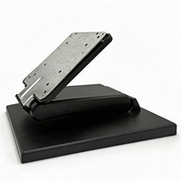 Soporte de Monitor Delgado Wearson, Metálico, de Perfil Bajo, VESA 75 100, para Monitor de Computadora, Ajustable, Plegable, para un Solo Monitor