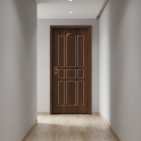 Échantillon Gratuit : Panneau de Revêtement de Porte Décoratif en PVC Tendance 2026, Grain de Bois, MDF, HDF, pour Fabricants de Revêtements de Porte Pré-Apprêtés