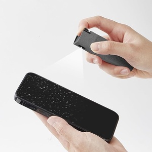 Logo personnalisé appareil numérique tablette ordinateur portable écran tactile mobile nettoyant brume Portable microfibre écran nettoyant 2 en 1 pulvérisation - Product Image 1