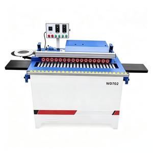 Bandeuse automatique avec pot à colle en acier inoxydable 2KW 220V/110V pour ligne de production de meubles et d'armoires - Product Image 1