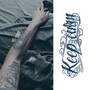 Autocollants de tatouage semi-permanents Jagua, plusieurs styles disponibles, imperméables, <span class=keywords><strong>taille</strong></span> moyenne, pour le corps, effet temporaire jusqu'à 2 semaines. - Product Image 1