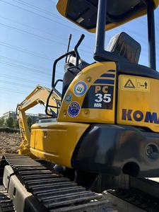 Komatsu PC35 Hydraulic <b>Mini</b> Crawler Excavator for Construction Big Sale Good Condition Used <b>PC</b> 35 with Good Quality - Product Image 4