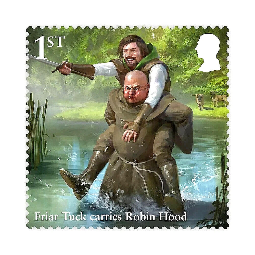 25 baisers britanniques de la 1ère légende de Robin des Bois