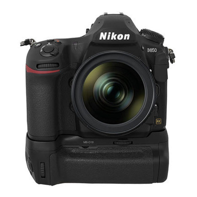 Pixel Vertax MB-D18 Battery Grip Work with EN-EL15a/EN-EL15 Battery Balancing and Anti-shake for Nikon D850 Camera DSLR