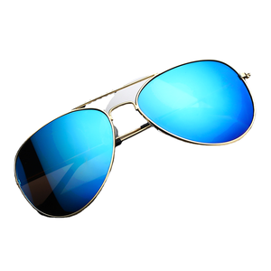 Gafas de sol 3026 para hombre y mujer, gafas de moda piloto Clam Mirror Trend, gafas de sol con montura grande, fabricantes al por mayor - Product Image 1