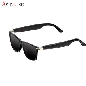 Smart Glasses Calling AI Assistant Voice Control 26g Lightweight Black Sunglasses with Clear Lenses - Product Image 3