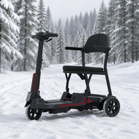 Trottinette Électrique Pliable Légère Sans Balais 270W à 3 Roues, Batterie Lithium, Modèle 2026, Neuve, pour Voyage et Mobilité