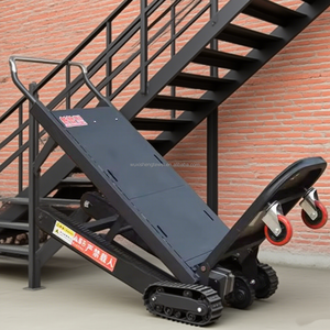 Escalera de carga de transporte eléctrico, máquina escaladora de escaleras, batería, carro de escalada sobre orugas con cinturón - Product Image 5