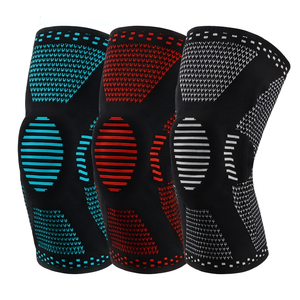 Rodillera elástica de nailon con bisagras para uso diario con estabilizador lateral y soporte para el <span class=keywords><strong>menisco</strong></span> - Product Image 3