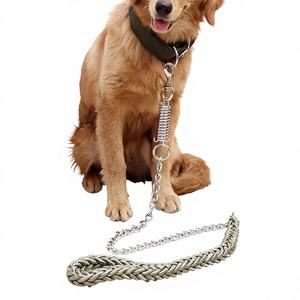 मध्यम और बड़े कुत्तों के लिए विस्फोट-सबूत 8-स्ट्रैंड ब्रैडेड नायलॉन कुत्ते पट्टा मॉडल 41-1 - Product Image 1