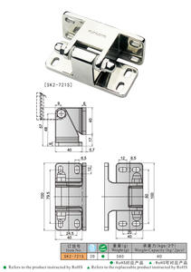 مبيعات المصنع مباشرة عالية الجودة تصميم حديث الفولاذ المقاوم للصدأ مفصلات مقاومة للتآكل - Product Image 6