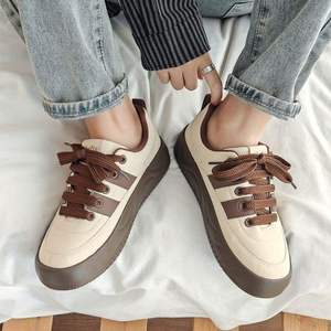 New Men Retro Low Top Casual Sneakers, Thick Sole <b>Height</b> <b>Increasing</b> German Trainer Style Board <b>Shoes</b> for Daily Wear - Product Image 6