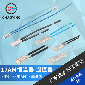 Thermostat 17Am, contrôleur de température à moteur, coque en fer, protecteur thermique, appareil électroménager, contrôleur de température mécanique - Product Image 5