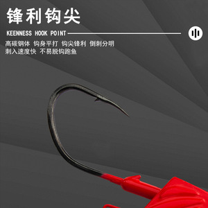 Señuelo de Pesca en Forma de Pez con Cola en T, Cebo Suave Verde Amarillo para Lubina, Cebo de Fondo 106 - Product Image 2