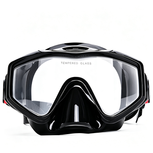 Ensemble de plongée professionnelle avec masque et tuba, résistant aux chocs, pour professionnels, haute performance, haute qualité - Product Image 2