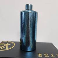 Mini-bouteille à vin en titane au design moderne personnalisée Bouteilles d'eau légères en Ti pour l'extérieur et la maison pour les fêtes