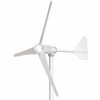 Éolienne 3KW GWS-3000W avec Rotor de 4,1m, PMSM 48V 220V, Démarrage à 2m/s pour Maison, Cabane, Vie Hors Réseau, IP54