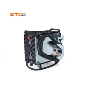 Machine de soudage au laser à fibre portative LASER 800W 1200W refroidie par air avec générateur d'azote et alimentateur de fil pour le soudage des métaux - Product Image 1