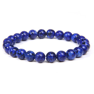 Pulsera de Sodalita con Energía de Llama Doble, Venta Directa al Por Mayor, Personalizable y Hecha a Mano para Hombres y Mujeres - Product Image 2
