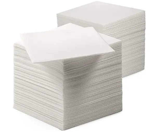 200 Linen-Feel Beverage Napkins - Disposable Cocktail Paper Napkins - Soft Paper Napkins For Bar, Restaurant Or Event