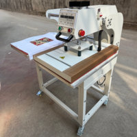Presse à Chaud Automatique Pneumatique Double 40*60CM pour T-shirts, Plaque Chauffante Professionnelle pour Transfert d'Impression Textile - Prix de Gros