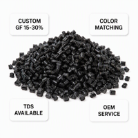 Granulés de nylon renforcé de fibres de verre PA6 GF15 GF20 GF30, granulés de polyamide 6 modifiés GF% personnalisés pour le moulage par injection