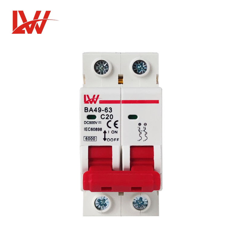 LW DC MCB 1000V 6A-63A 2P Solar DC Renewable Energy Circuit Breaker · image 1