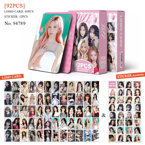 KPOP 92 piezas/caja IVE <span class=keywords><strong>LUCID</strong></span> DREAM Tarjeta fotográfica láser Lomo Card Tarjeta fotográfica holográfica - Product Image 2