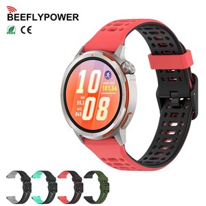 Correa Deportiva de Silicona Ligera BEEFLYPOWER de 20/22 mm para Reloj Huawei <span class=keywords><strong>Watch</strong></span> <span class=keywords><strong>GT</strong></span> <span class=keywords><strong>Runner</strong></span> 2, Correa de Repuesto Transpirable y Suave - Product Image 1