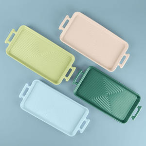 Ustensiles de cuisson pour <span class=keywords><strong>tarte</strong></span> à pizza <span class=keywords><strong>en</strong></span> céramique 4 couleurs personnalisés Plats de cuisson rectangulaires <span class=keywords><strong>en</strong></span> <span class=keywords><strong>porcelaine</strong></span> de style nordique avec poignées - Product Image 3