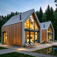 Maisonnette A-Frame en panneaux SIP, maison préfabriquée moderne, cabane modulaire, suite de jardin, bureau de jardin, ADU, solution de petit espace de vie