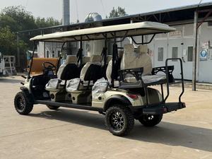 Nhà máy trực tiếp Xuất Khẩu mới CE điện Golf giỏ hàng 2/4/6/8 chỗ ngồi off-road tham quan xe <span class=keywords><strong>EEC</strong></span> chứng nhận năng lượng mới vật liệu kim loại - Product Image 2