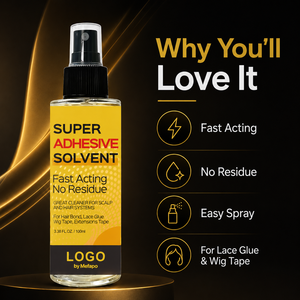 Dissolvant <span class=keywords><strong>de</strong></span> colle pour extensions capillaires Super Solvant Nettoyant rapide pour perruques et bandes adhésives 100ml Vente en gros - Product Image 2
