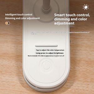 Hiện Đại Có Thể Tháo Rời <span class=keywords><strong>LED</strong></span> Đôi Đầu Ánh Sáng Ban Đêm Bảo Vệ Mắt Có Thể Sạc Lại <span class=keywords><strong>LED</strong></span> Bảng Đèn Cho Ký Túc Xá Sinh Viên Nghiên Cứu - Product Image 5