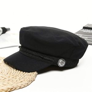 Casquettes de baseball pour femmes, chapeaux d'hiver octogonaux en laine française, <span class=keywords><strong>casquette</strong></span> de <span class=keywords><strong>boulanger</strong></span>, <span class=keywords><strong>casquette</strong></span> noire streetwear pour femmes 2020 - Product Image 6