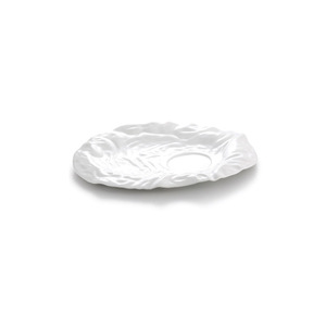 A8 <b>Melamine</b> Jade Porcelain White Fish-Shaped and Shell-Shaped Creative <b>Plate</b> for Skewers, Snacks, and BBQ - Thickened for - Product Image 3