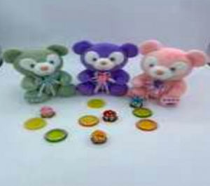 Oso de Peluche Suave, Juguete de Peluche para Niños, Regalo de Cumpleaños, 11cm-30cm, Unisex, Material de Peluche, Relleno de Algodón PP - Product Image 3