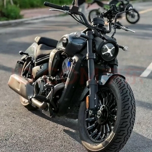 Motocicleta Benda Black Riding de Alta Gama, 500 Retro Prince Jinjila <span class=keywords><strong>Greystone</strong></span>, 300cc, Cilindro en V, Refrigeración por Agua, Motor de Escobillas, Estilo Harley1 - Product Image 6