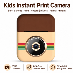 Cámara de Impresión Instantánea para Niños, Cámara Digital con Impresión Térmica para Niños y Niñas, Pantalla IPS de 2.4 Pulgadas, Cámara de Juguete - Product Image 2
