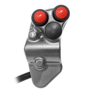 Interrupteur de guidon gauche pour Aprilia Tuono 660 (Titane) - Product Image 4