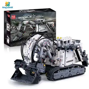 Mould King 13130 Block Sets Plastic Educational Building RC Excavator Toy 3D Puzzle Assembled Building Blocks