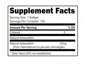 Cápsulas de Astaxantina Vegana de Marca Privada, Suplemento Natural de Astaxantina - Product Image 6