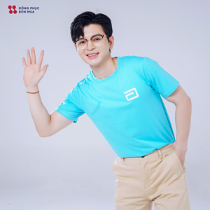 T-shirt en coton à col rond personnalisé avec logo en gros pour les événements promotionnels - Product Image 6