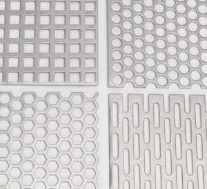Verschiedene Lochtypen: Geschlitzte Löcher, Runde Löcher, Metall, Edelstahl, Aluminium, Dekorative Gestanzte Metallplatte, Perforiertes Blech - Product Image 2